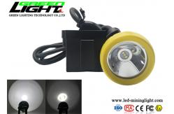 China 7800mAh LED Miners Cap Lamp 216lum Support USB Charger Waterproof supplier