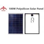 High Wind Resistance Polycrystalline Solar Panel High Transmission Rate Low Iron for sale