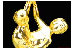 China Gold Plated Plastic Trophy Cup For Olympic Games Dancing Winners supplier