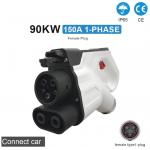 DC Charging Station Connector CCS1 Plug 80A 125A 200A DC CCS1 Ev Charger Type 2 Uk 3 Pin Plug for sale