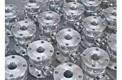 China Stainless Steel Ball Valve 2-pc Split-body Floating Ball CF8 CF8M supplier