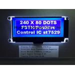 240X80 Cog IC St7529 Transflective LCD Display FStn FPC Parallel