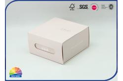 China 1c Print Minimalism Style Folding Drawer Gift Box Foil Hot Stamping supplier