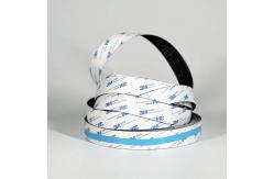 China 10mm-330mm Self Adhesive Hook And Loop Black Adhesive Hook Tape supplier