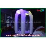 Inflatable Game Custom White Commercial Inflatable Money Booth Led Lighting Inflatable Party Tent