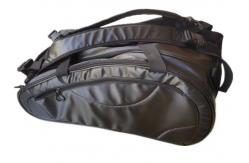China Compact and Lightweight Padel Racket Bag Ventilation 1.2kg Black supplier
