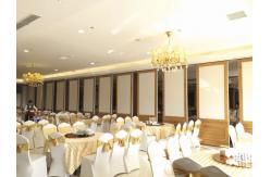 China Top Hanging System Acoustic Foldable Partition Wall Anodized Aluminum 6063-T5 Frame supplier