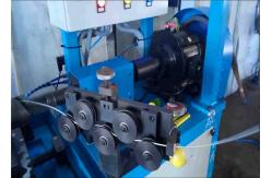China 45*45mm Diamond Wire Mesh Machine With PLC And Touch Screen Control System supplier