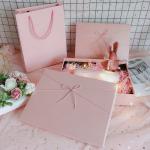 Christmas Gift Lid and Base Box Recyclable Rigid Paper Carton Box Packaging for sale