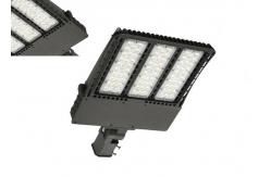China High Lumen LED Shoebox Light 4000K-5700K Aluminum Housing Easy Installation supplier