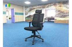 China Swivel Adjustable High Back Executive Chairs Black Ergonomic Office Mesh Chairs supplier