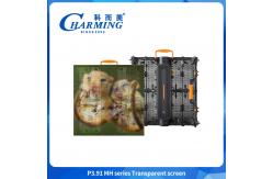 China P3.91 rental display video wall lucency wind-control function outdoor IP65 supplier