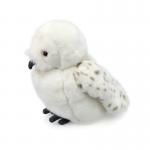 EN71 Machine Washable Head Rotatable White Owl Plush Toy for sale