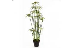 China Height 155cm Artificial Potted Floor Plants Cyperus Eco Friendly supplier