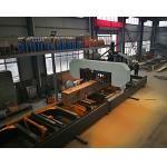 Hydraulic Horizontal Band Saw Log Cutting Sawmill, Automatic large bandsaw mill