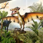 Jurassic Park Simulated Animatronic Pterosauria Dinosaur Model for Amusement Park for sale