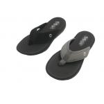 Fabric Upper Anti Slip Eva 36-41 Footbed Flip Flops for sale
