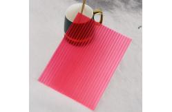 China PE Covered Anti UV Polycarbonate Panel For Indoor Construction supplier