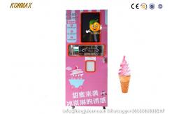China 15.6 LCD 3 Flavors Popsicle Gelato Vending Machine 5L Tank supplier