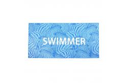 China Soft And Patterned Printed Beach Towel With Transfer Printed Logo supplier