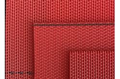 China Round Flat Wire Polyester Woven Mesh 4106 Flat Yarn supplier