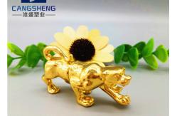 China Leopard Shape 1g Clear Pill Bottles Aluminum Rhino Gold Capsules supplier