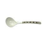 OEM Rice Melamine Soup Spoon Non Toxic Durable Melamine Curry Spoon for sale