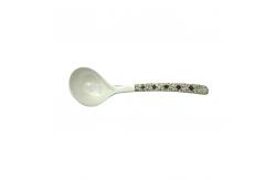 China Durable Melamine Soup Spoon Tasteless Melamine Curry Spoon Restaurant supplier