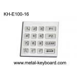 IP65 Rated Vending Machine Metal Keypad , 16 key keypad 4 x 4 for sale