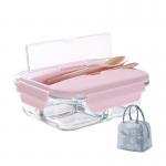 Meal Prep BPA Free 960ml Borosilicate Glass Food Container for sale
