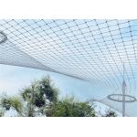 Security Stainless Steel Zoo Mesh , High Tensile Animal Cable Mesh Fencing for sale