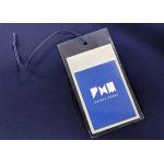 Personalized Clothing Hang Tags For Garments Gifts / Recyled PVC Labels for sale