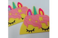 China Heat Transfer Customized 3D PVC Silicone Rubber Labels Washable Badge supplier