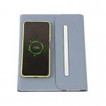 Foldable Portable Wireless Charging Notebook Diary With Powerbank for sale