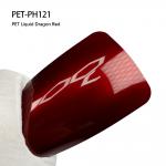 PET-PH121 PET Liquid Dragon Red Car Vinyl Wrap Fatigue Resistant 7.5mil for sale