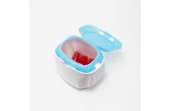 China Square PET Plastic Washing Beads Packaging Storage Jar With PP Cap supplier