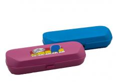 China Custom Logo Plastic Eyewear Box With  Embossed Logo supplier