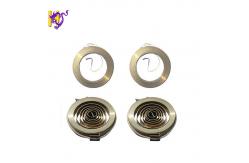 China Customized SUS301 Constant Force Spiral Flat Spring Coil 0.2MM*3MM supplier