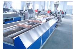 China Fully Automatic WPC Board Production Line With ABB Frequency Control supplier