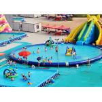 UV Resistance Commercial Inflatable Water Parks With Swimming Pool for sale