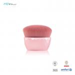 Pink Synthetic Hair Individual Makeup Brushes With Plastic Tube for sale