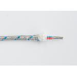 Type 24 Gauge Thermocouple Wire Glass On Glass With Stainless Braid Sheath for sale