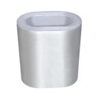 Aluminiuml Casting Rope Rigging Hardware DIN3039 Aluminium Wire Rope Ferrule for sale
