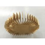 Customzied Aluminum 6061 CNC Metal Stamping Anodizing Gold Laptop Cpu Cooler