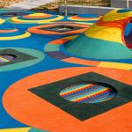 SBR Crumb EPDM Playground Surface For Running Track Color Customized for sale