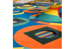 China Anti Static EPDM Playground Surface Shockproof 10 Years Service Life supplier