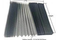 China European Design 18x16 Pleated Fly Screen Mesh Polyester supplier
