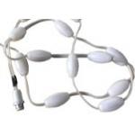 Outdoor Flexible Led Curtain 60Hz Led Transparent Screen for sale
