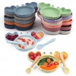 Crab Silicone Childrens Plates Dishwasher Safe Heat Resistant for sale