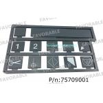 Storm Interface Keyboard Silkscreen 700 Series  For Gt5250 S5200 Parts 75709001 for sale